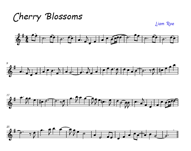 sheetmusic